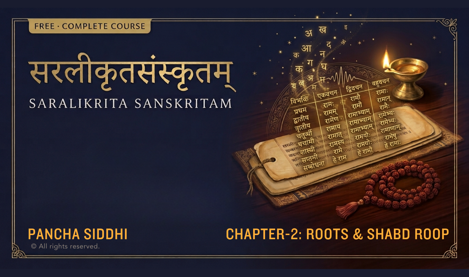 Shabd Roop in Sanskrit
